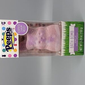 Peeps Bunny Bath Bomb with Charm (VANILLA Marshmellow)